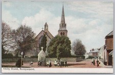 HURSTPIERPOINT Sussex Trinity Church Postcard, Postmarked 1907