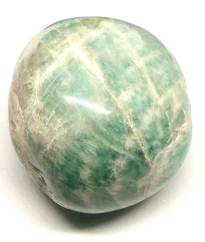 Amazonite crystal tumblestone - amazonite,