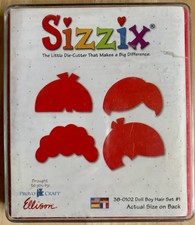Sizzix Doll Boy Hair Die Cut