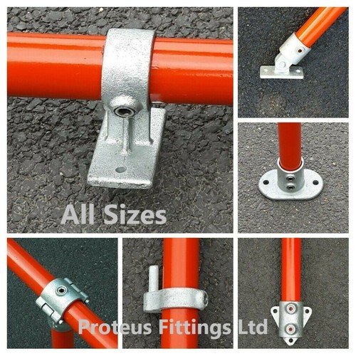 Pipe clamp fittings galvanised - pipe,