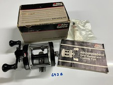 Abu Garcia Ambassadeur 6001 C Left Hand Multiplier Bait Casting Fishing Reel