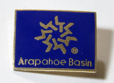 Arapahoe Basin Blue Ski Pin