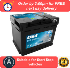 EXIDE Micro-Hybrid - EFB Battery - EL600 Fiat 500 0.9 TwinAir 312 (2008-)