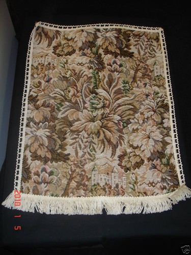 Tapestry seat backs - tapestry, and