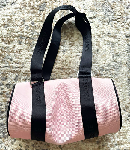 Lacoste pink mini barrel - mini, bag