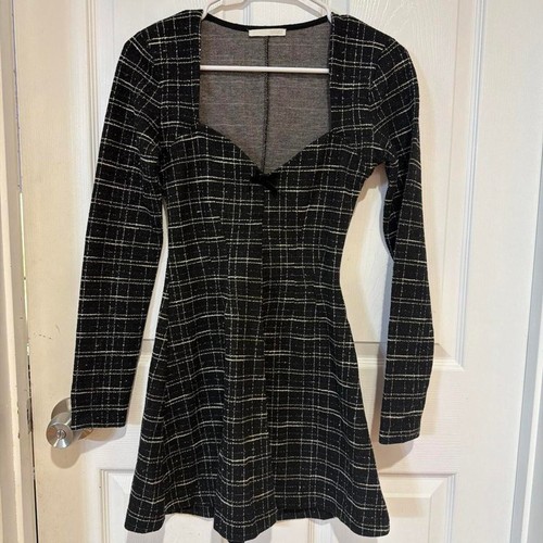 Zara women plaid dress size - women's,