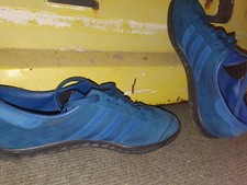 Adidas Hamburg Blue Leather