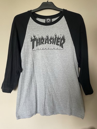 Thrasher men raglan t - men’s,