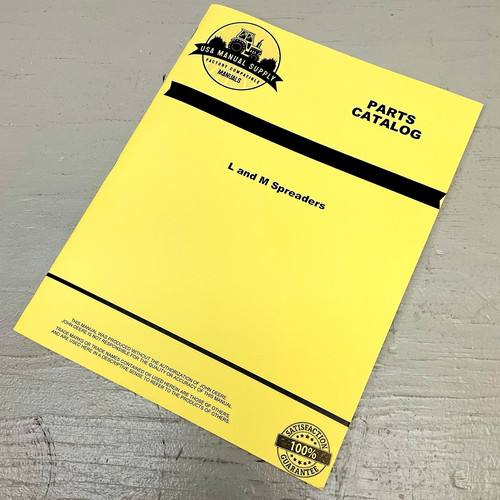Parts manual fits john deere - fits,