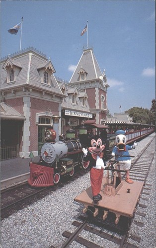 Vintage disneyland postcard - vintage,