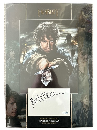 Martin freeman signed mounted - signed,