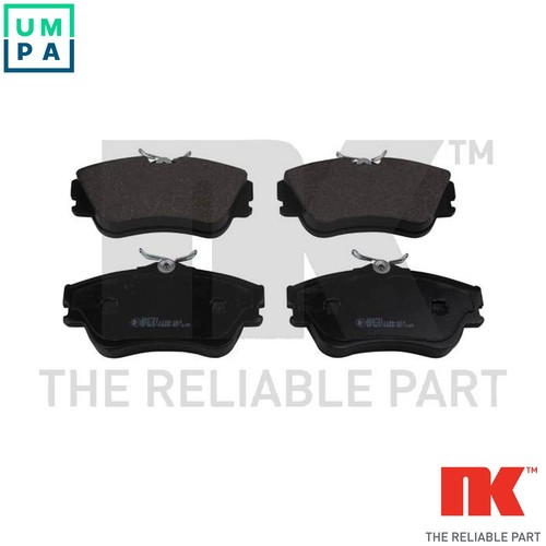 Brake pad set - pad,