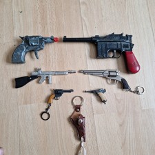 Vintage Miniture Key Ring Cap Guns