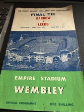 1957 Rugby League Challenge