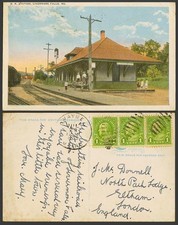 USA 1935 Old Colour Postcard