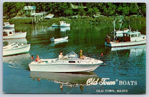 Vintage maine postcard - maine,