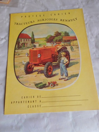 Vintage tractor renault - tractor,