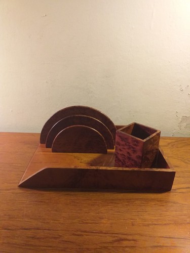 Vintage wooden desk top - desk,