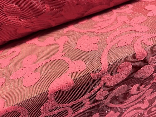 Burnout lace mesh net fabric - burnout,