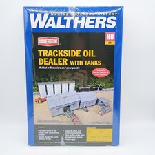 Walthers Cornerstone Trackside Oil Dealer With  Tanks Kit - OO/HO - New & Sealed