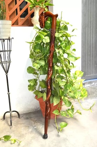 Handcrafted wooden carved - handcrafted,