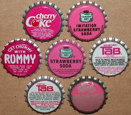 Vintage soda pop - , caps