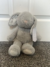 MOTHERCARE 12" GREY BUNNY