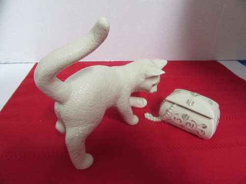 290 lenox ivory cat - 290.,