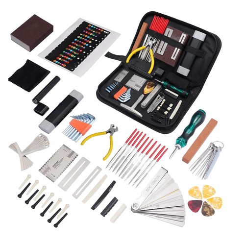 Guitar maintenance tools kit - maintenance,