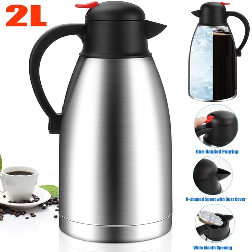 Thermos flask double walled - 2l,