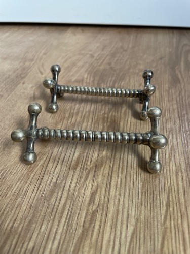Pair antique silver plated - pair, silver-plated