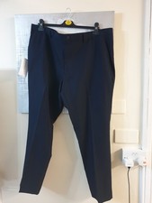 Mens Navy Slim Fit Suit