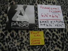 Paiste ALPHA cymbals folded
