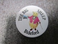 The Big Sheep Bideford Pin Badge Button (L28B)