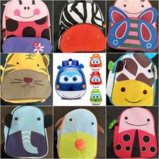 Kids Cartoon Animal Backpack Toddler Insulated School Lunch Box Waterproof Bags