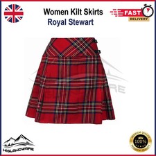 Ladies Mini Skirt Scottish