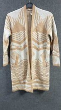 Oasis Ladies Aztec Print Longline Coatigan Size XS RRP £50 LN015 LL 12