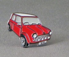 RED MINI ENAMEL PIN BADGE -