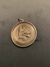 Solid Silver Alsatian German