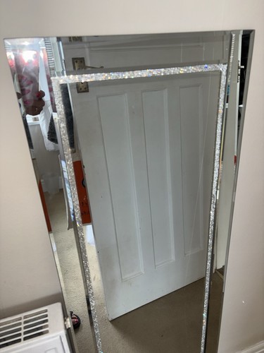 Diamanté full length mirror - length,