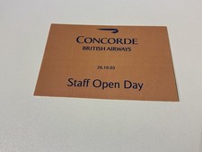 British Airways Concorde Staff