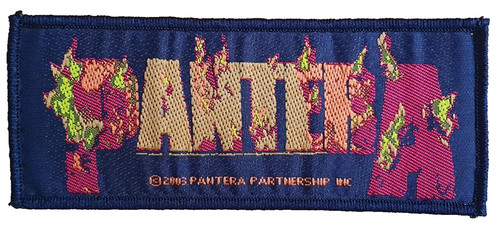 Pantera flames logo - flames, rare