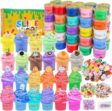 50 Pack Mini Butter Slime Kit