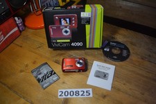 Vivitar ViviCam 4090 Digital Camera – 4.0MP Compact RED See pictures
