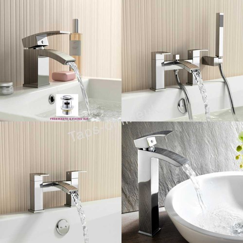 New waterfall bathroom taps - bathroom,