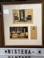 North British Station Hotel Edinburgh Souvenir Furniture Art Picture Framed