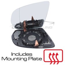 Mirror Glass Mercedes C Class