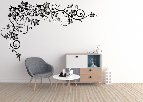 Flower butterfly vine transfer - flower,