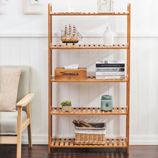Bamboo Wood Storage Shelf