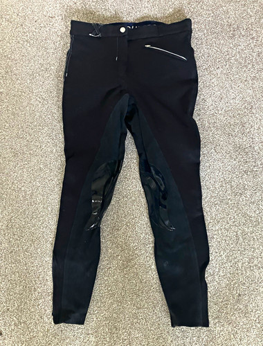 Equetech black riding breeches - equetech,